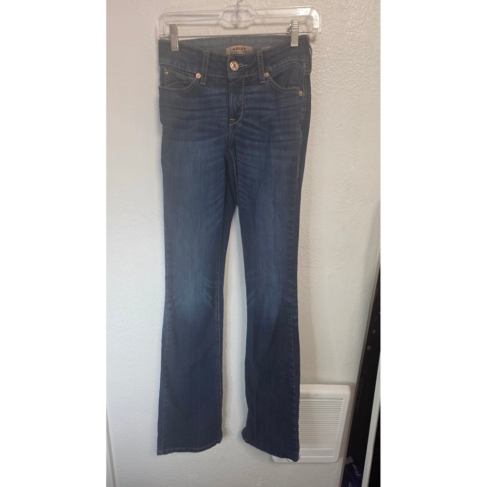 Ariat R.E.A.L. Denim Bootcut Jeans Womens 25XL Dark Wash Excellent